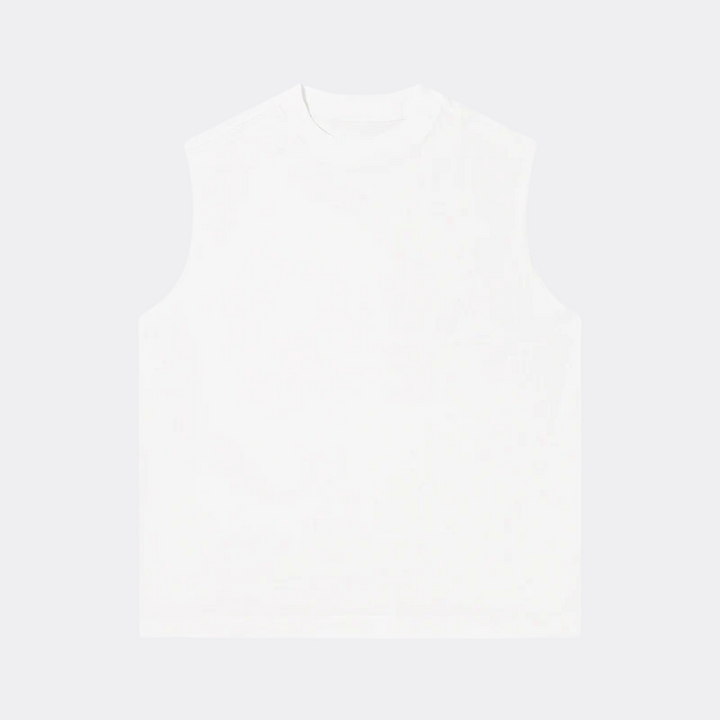 Pack of 4 Kai - Sleeveless oversize t-shirts (240 GSM)