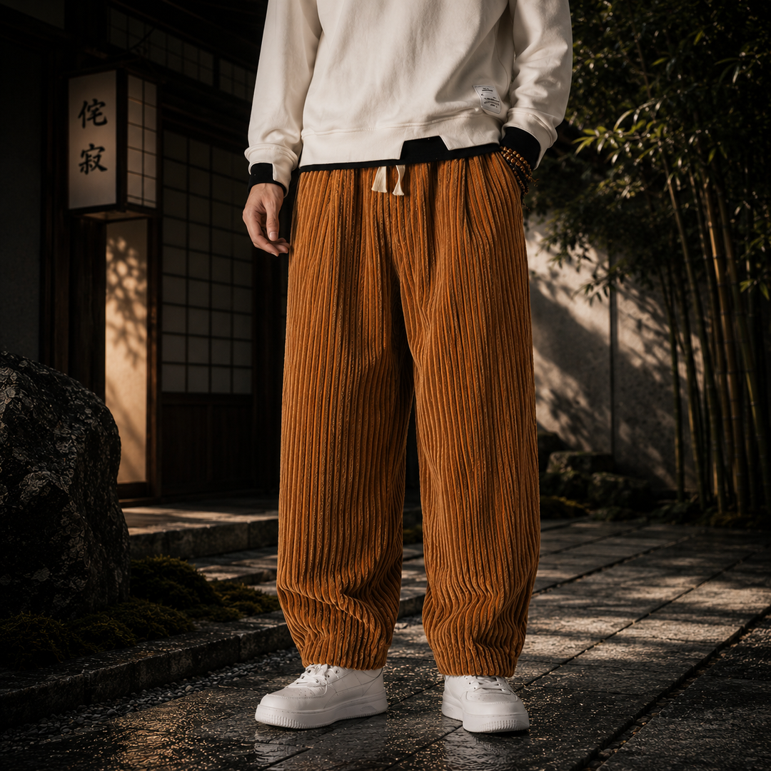 Mori - Corduroy pants