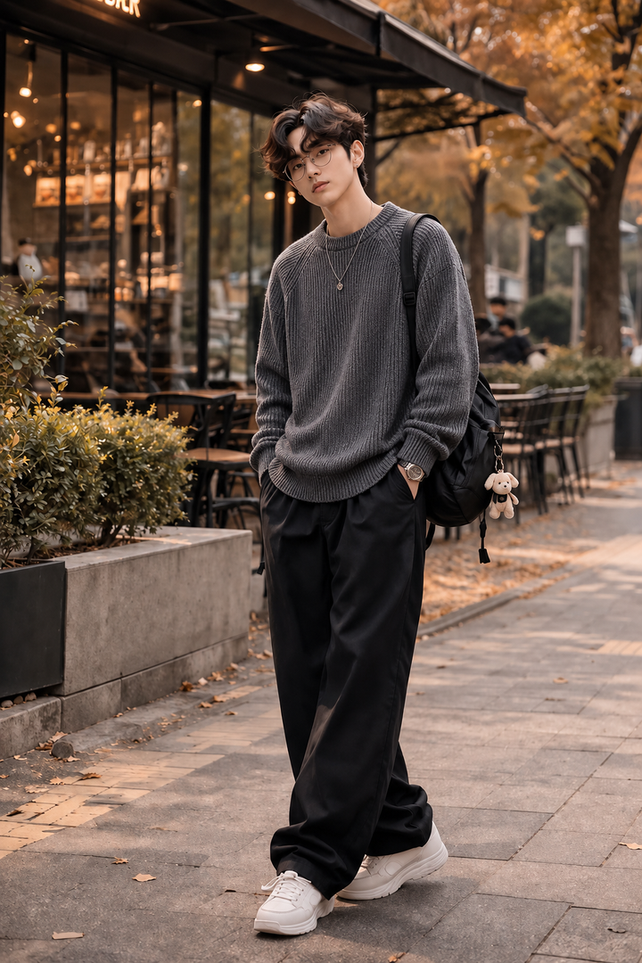 Hoshi Rib Knit Pullover