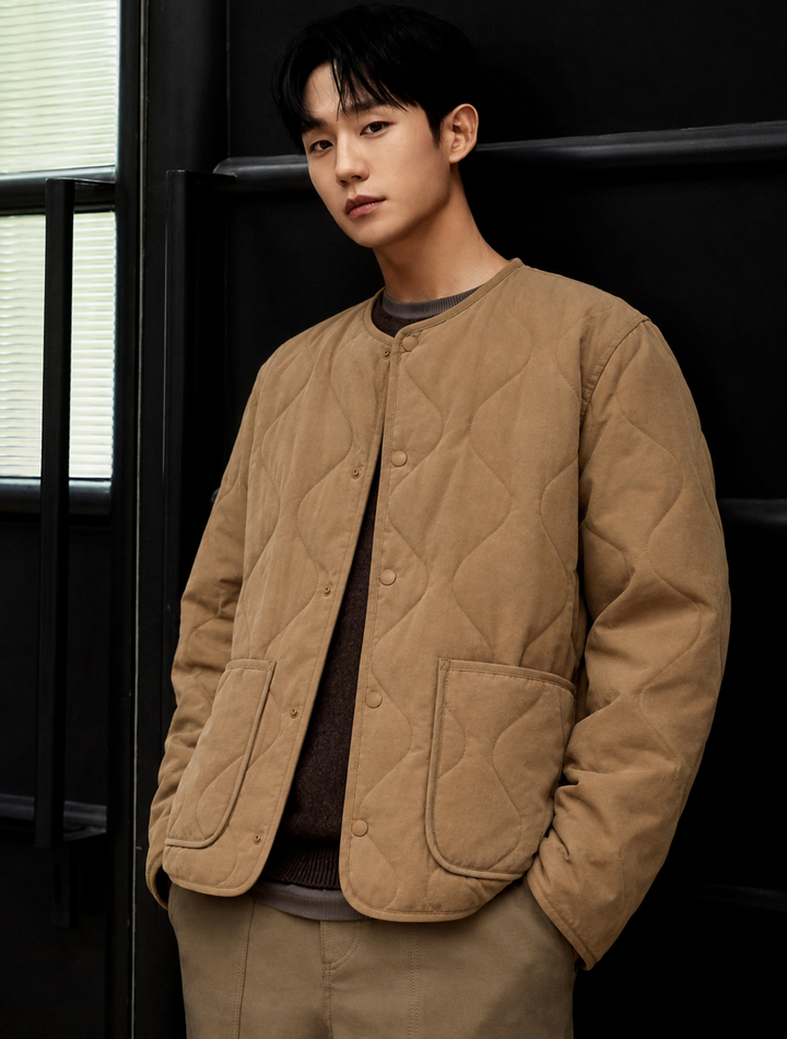 Hayate Retro Quilted Jacket