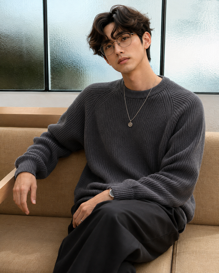 Hoshi Rib Knit Pullover