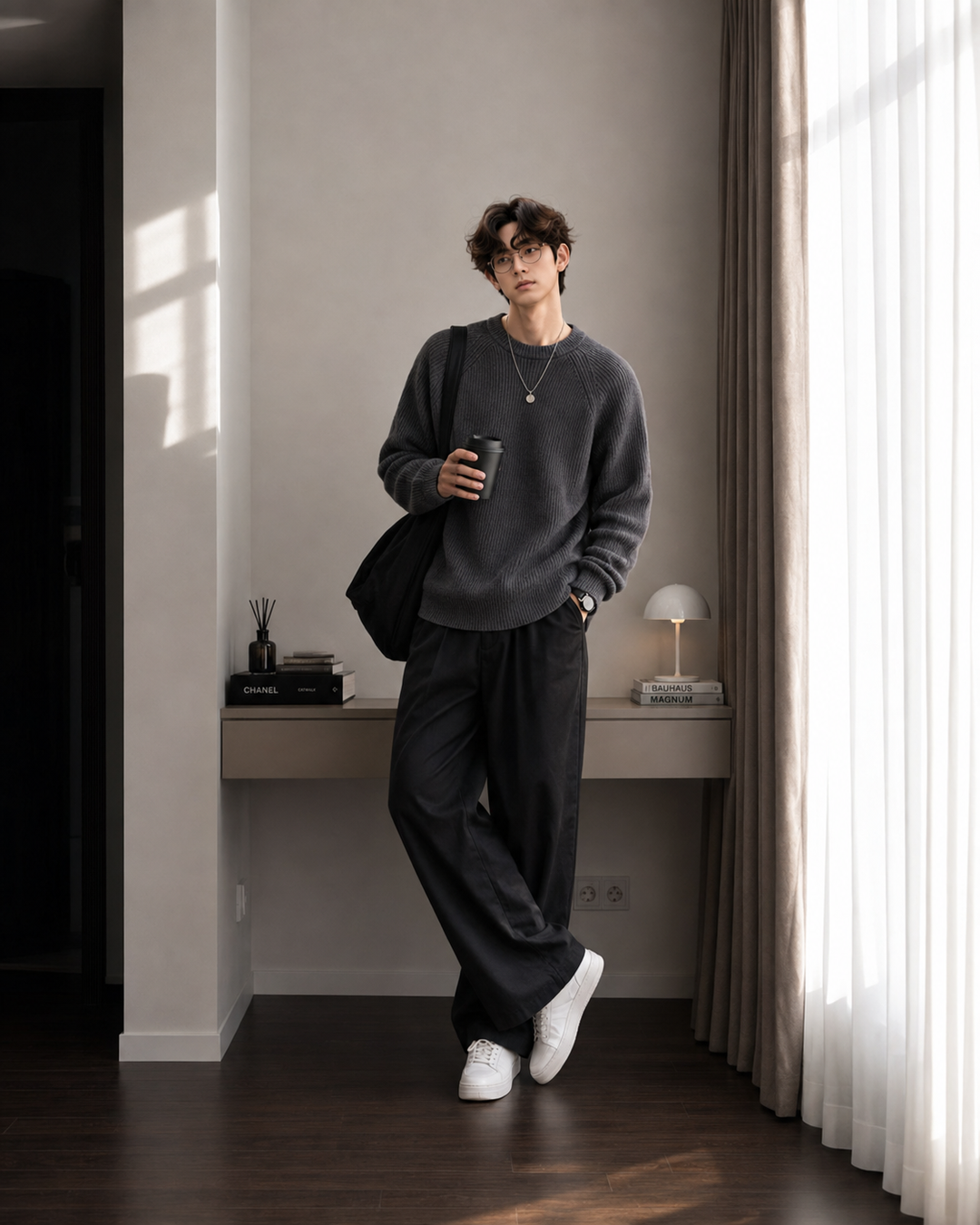 Hoshi Rib Knit Pullover