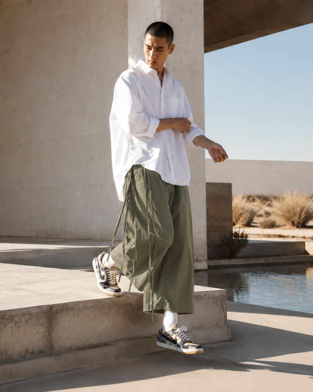 Streetwear Hakama Pants
