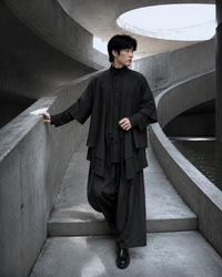 Layered Kimono Cardigan