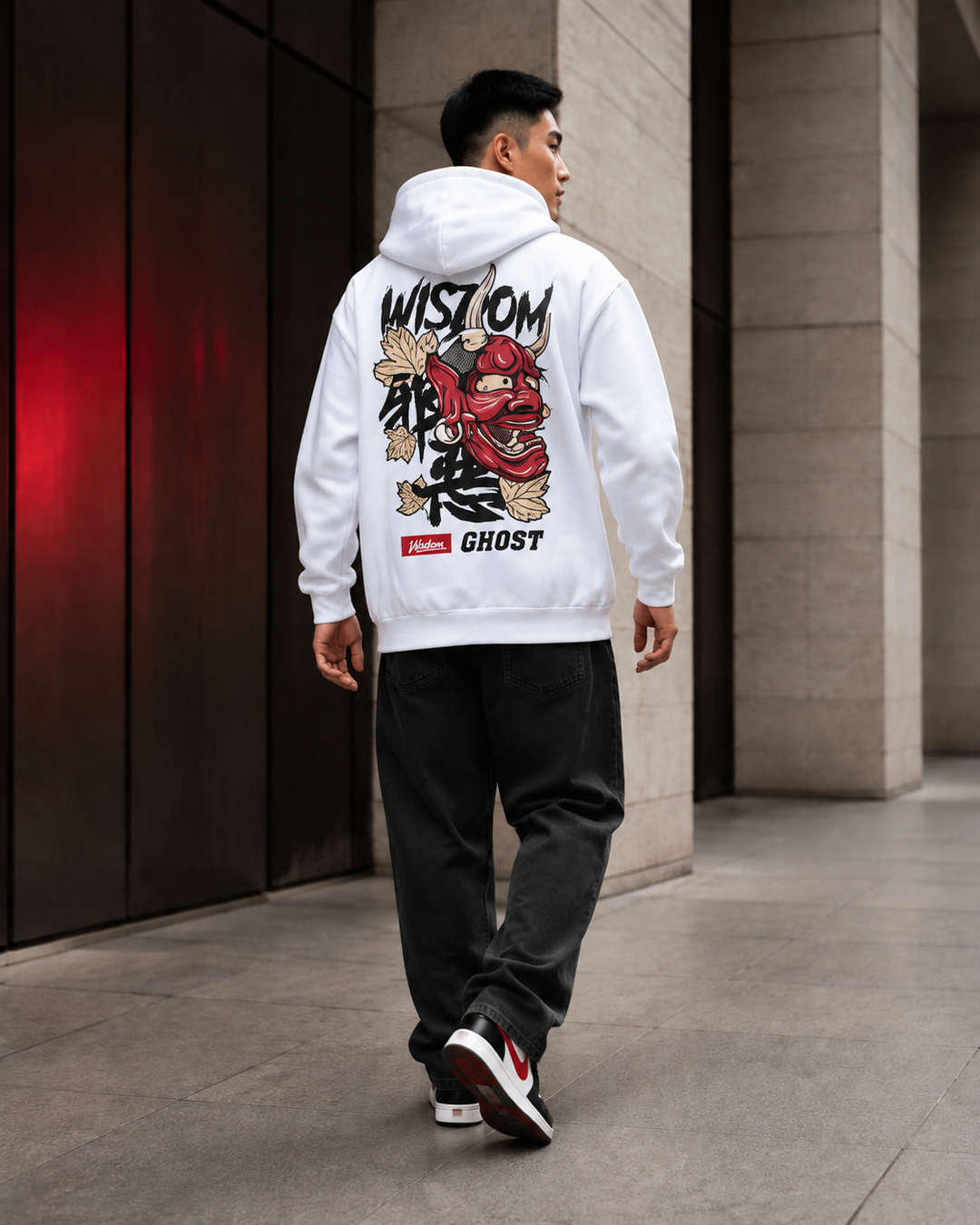 Oni Face Hoodie