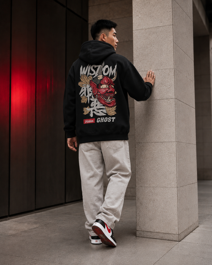 Oni Face Hoodie
