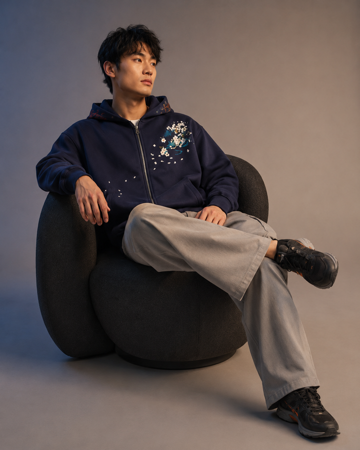 Geisha Japanese Sweatshirt