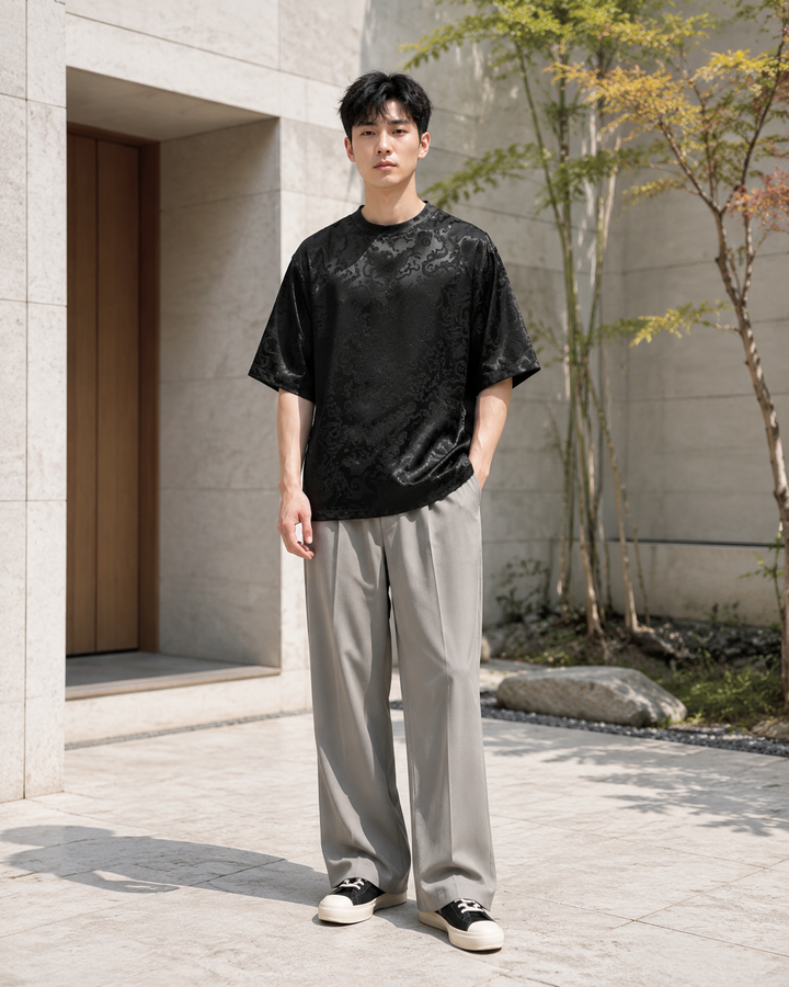 Japanese Jacquard T-shirt