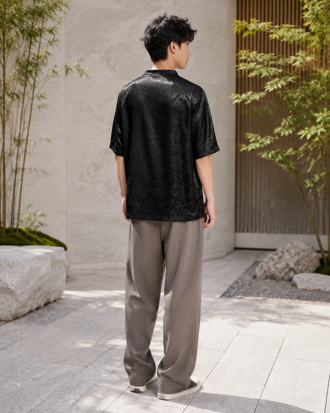 Japanese Jacquard T-shirt