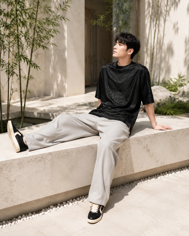 Japanese Jacquard T-shirt