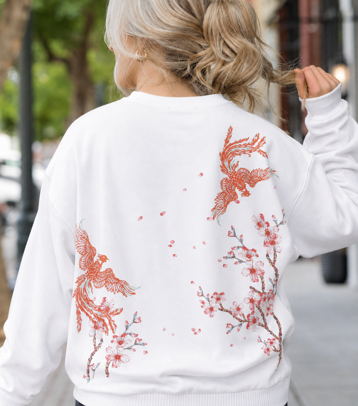Phoenix Embroidered Sweatshirt