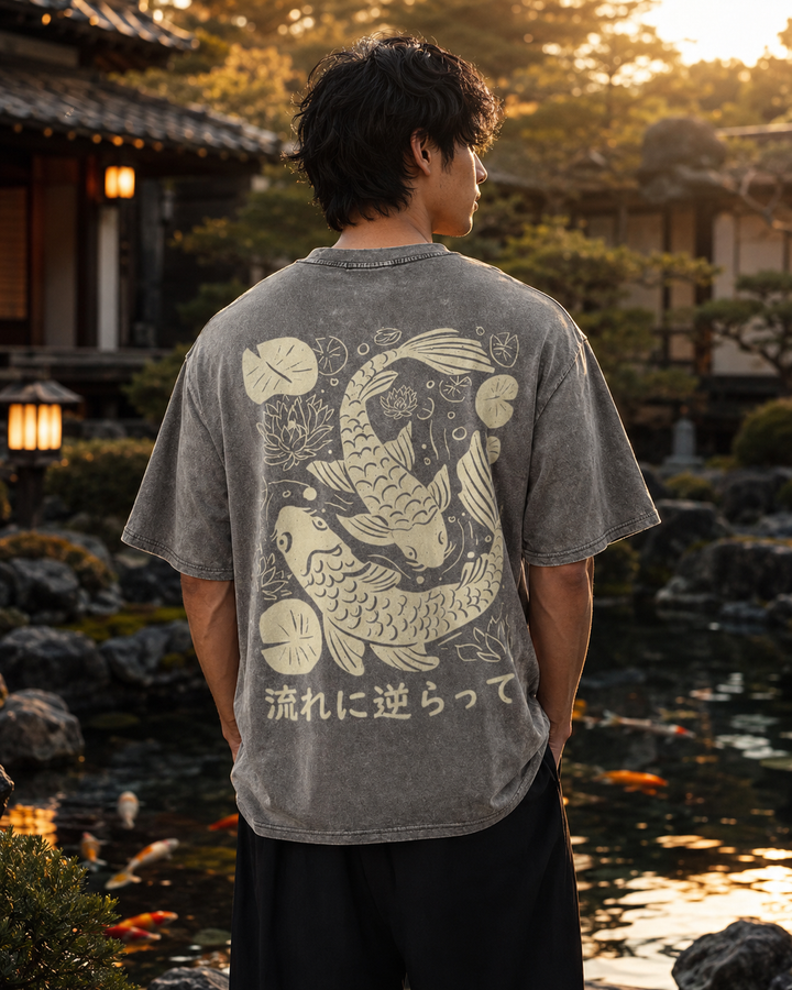 Flowbreaker Koi Printed Tee