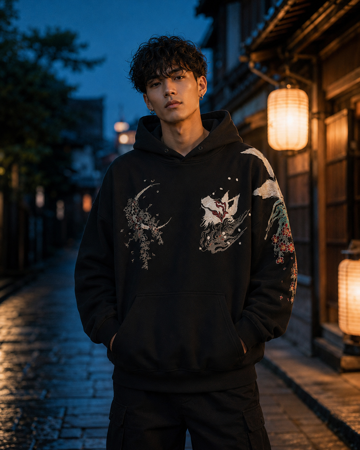Kitsune Japanese Hoodie