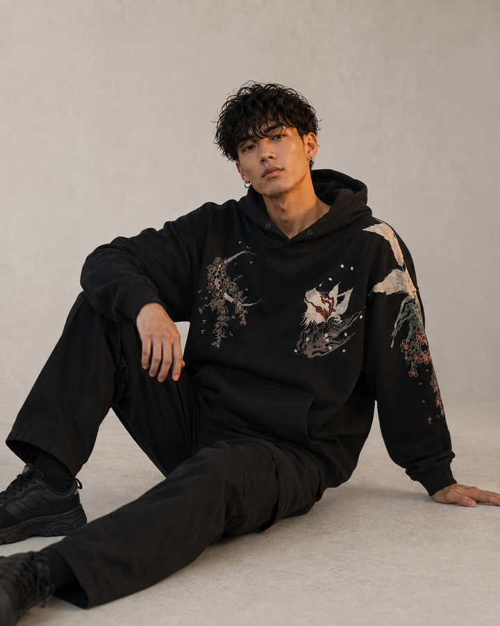 Kitsune Japanese Hoodie