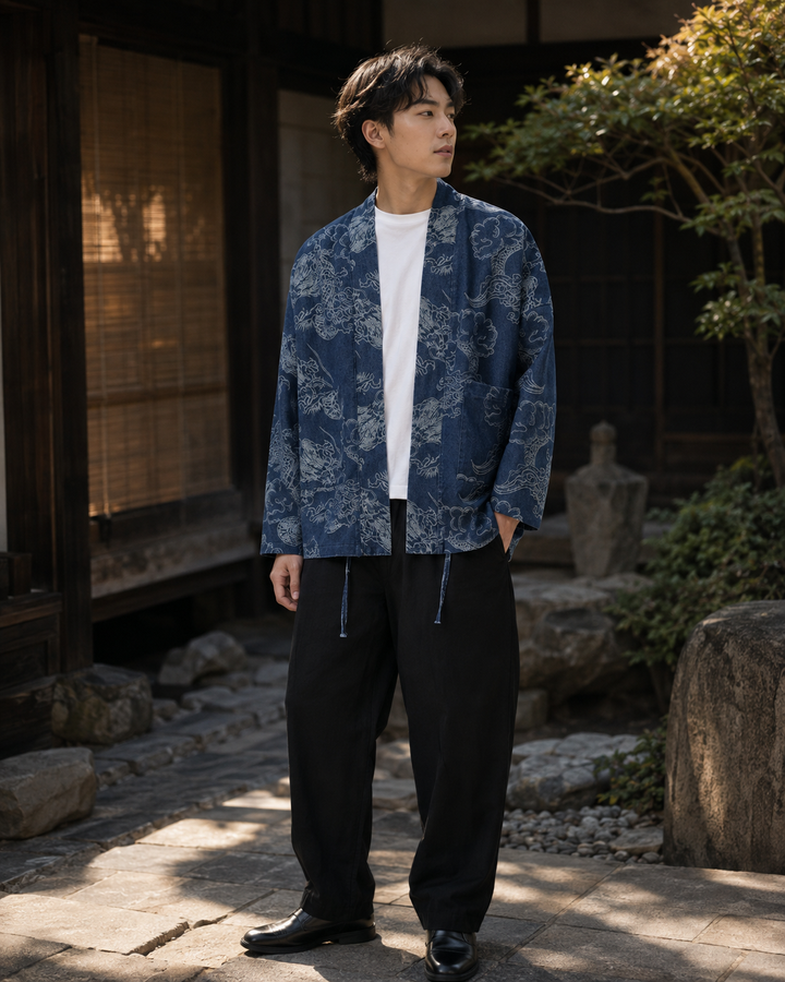 Japanese Dragon Kimono Robe