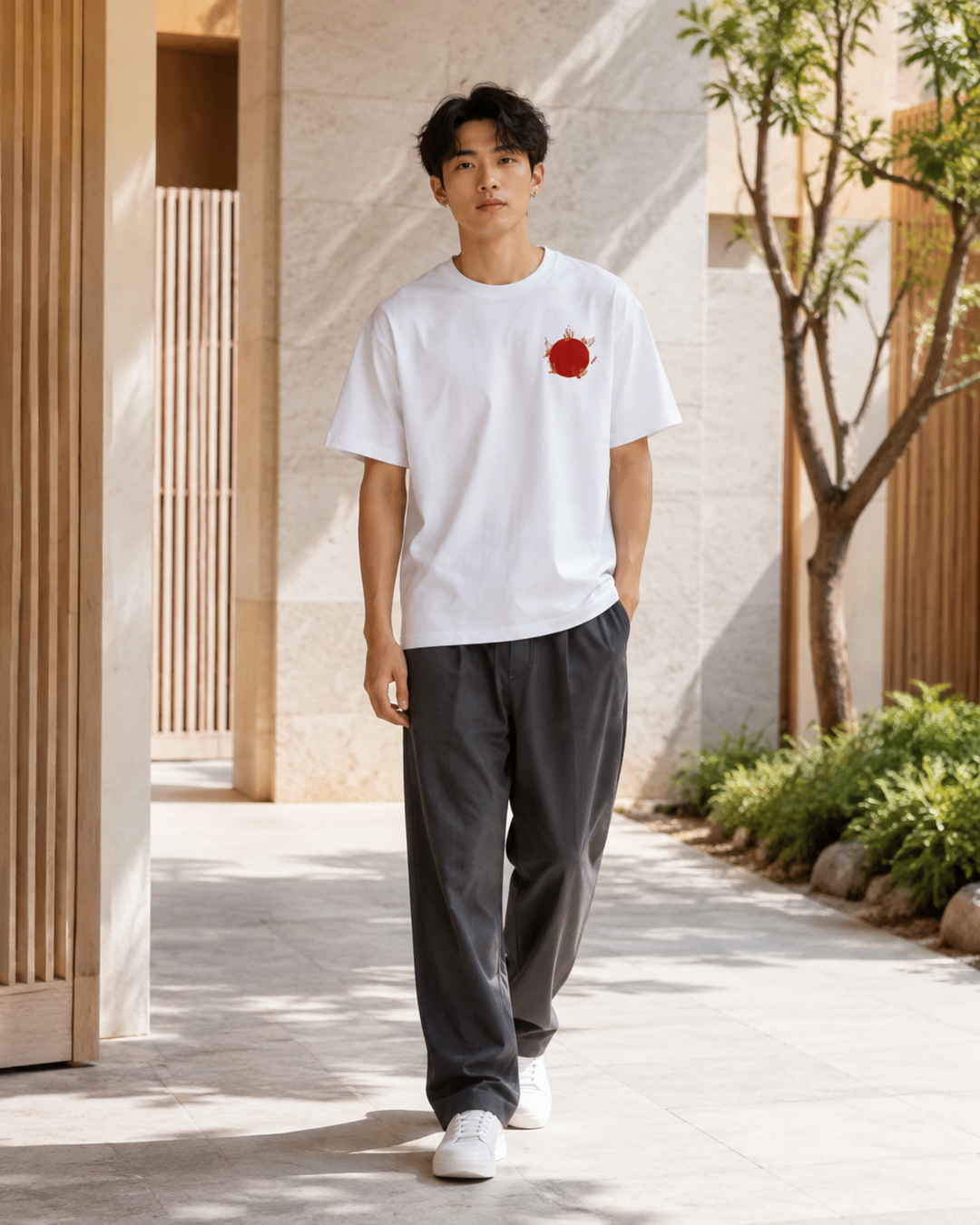 Eagle Embroidered T-shirt