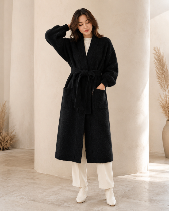 Long Knit Cardigan Jacket