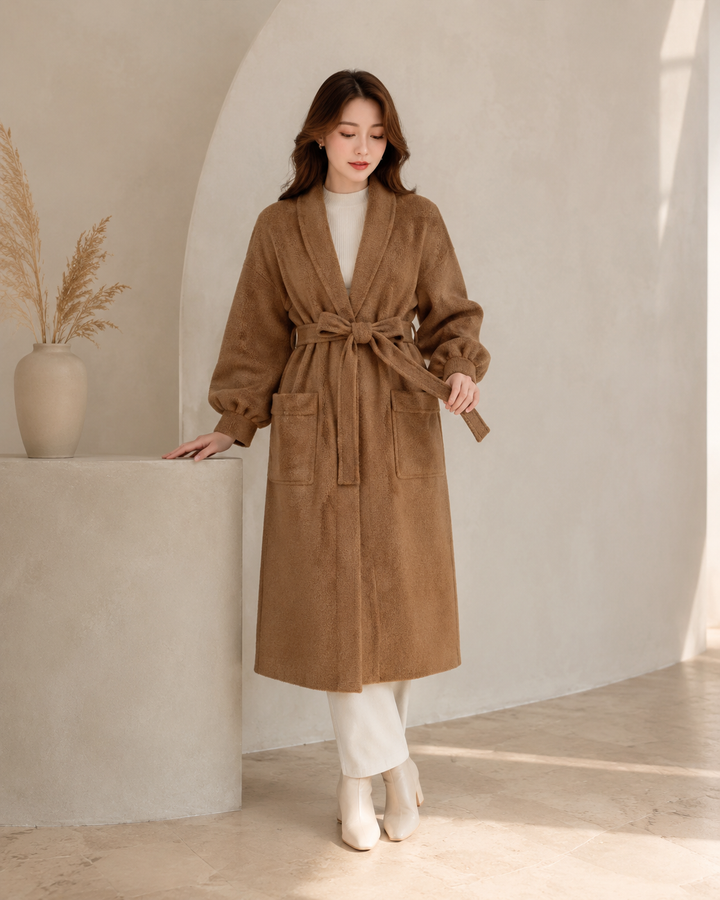 Long Knit Cardigan Jacket