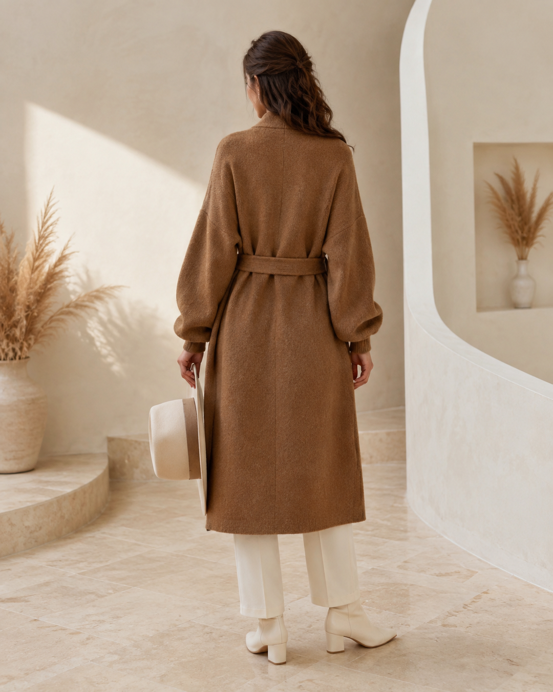 Long Knit Cardigan Jacket