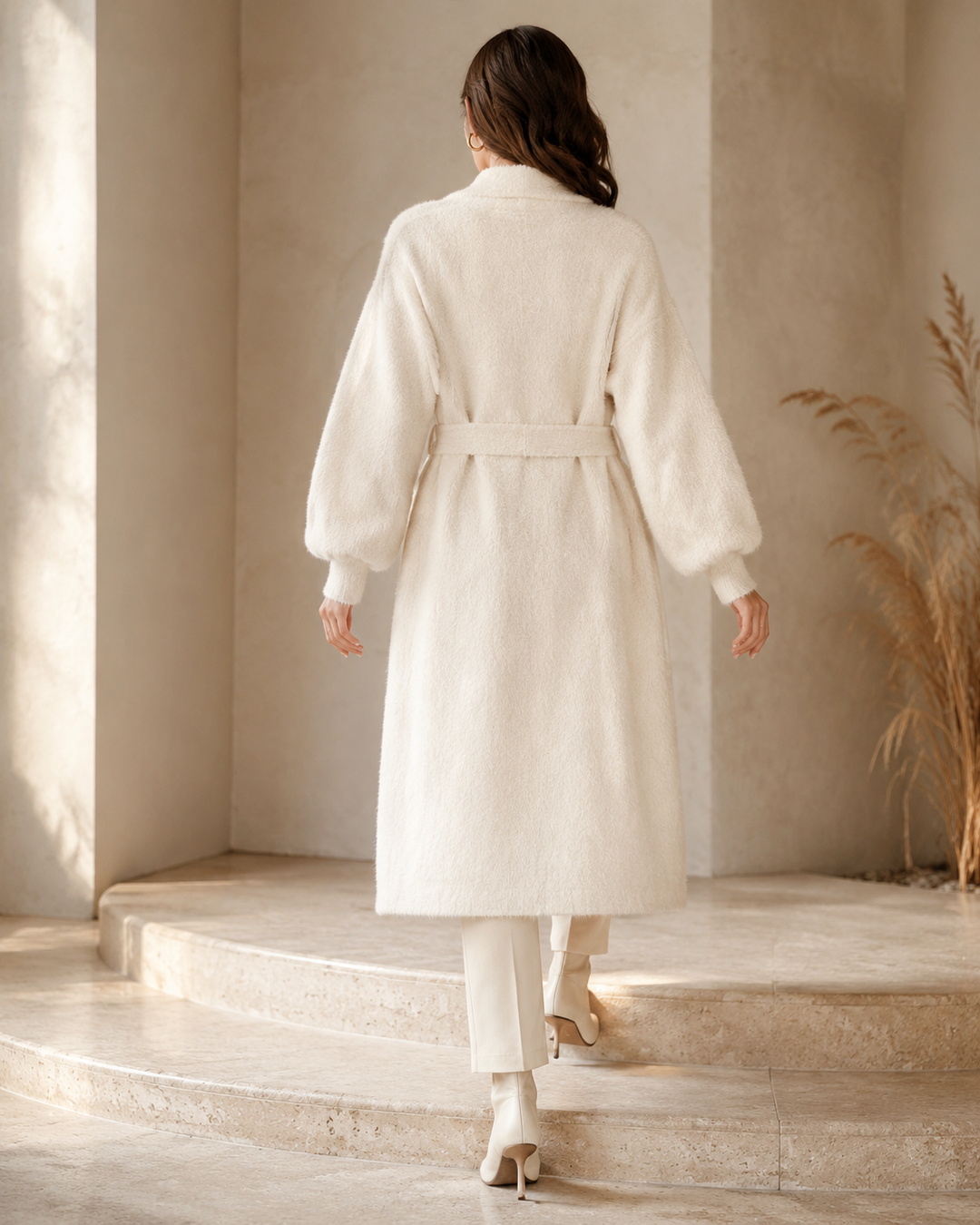 Long Knit Cardigan Jacket