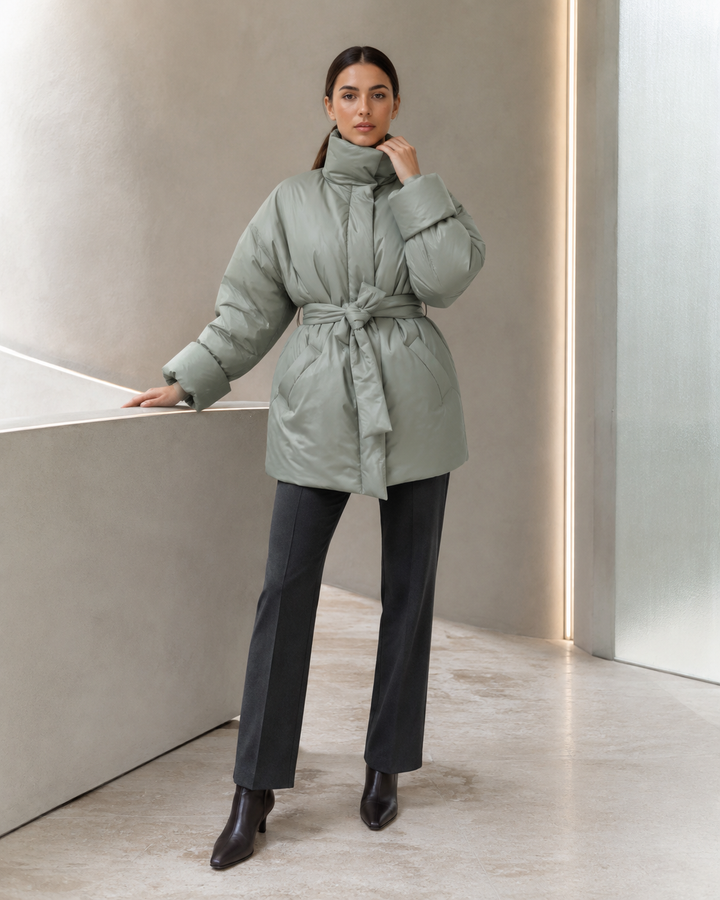 Kimono Puffer Jacket