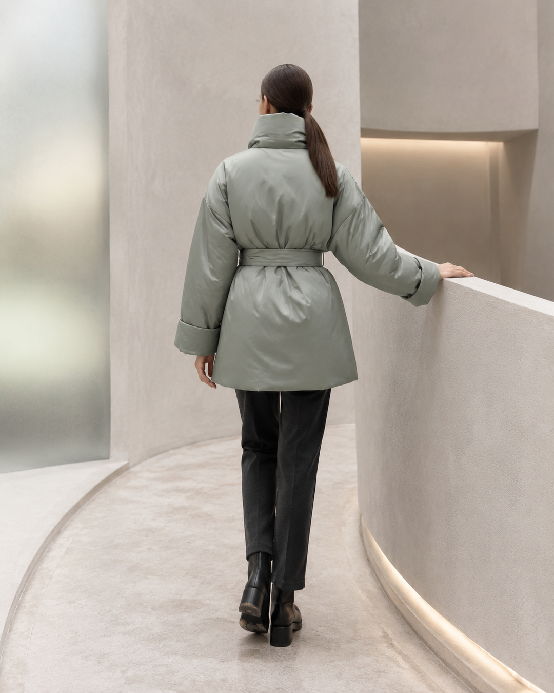Kimono Puffer Jacket