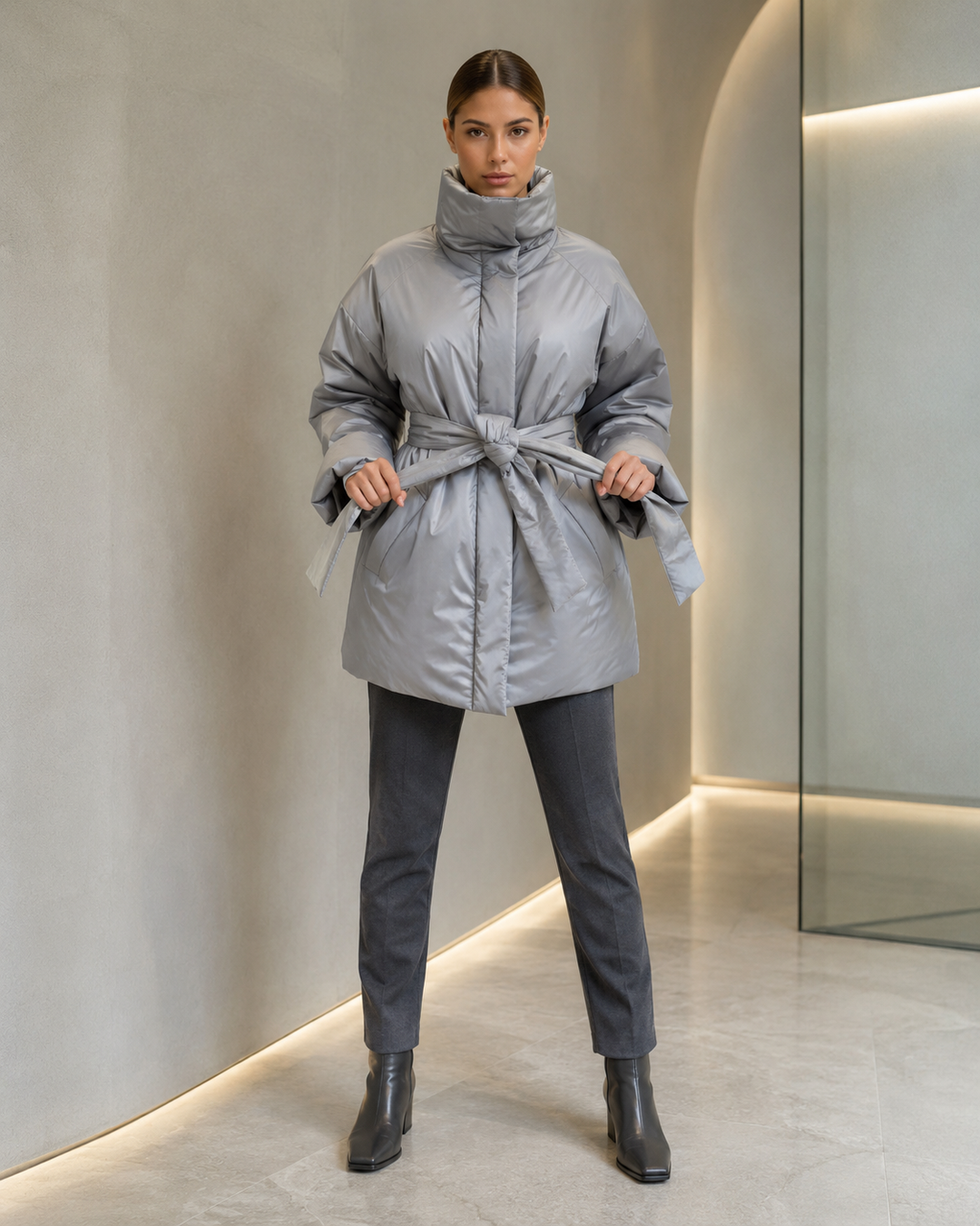 Kimono Puffer Jacket