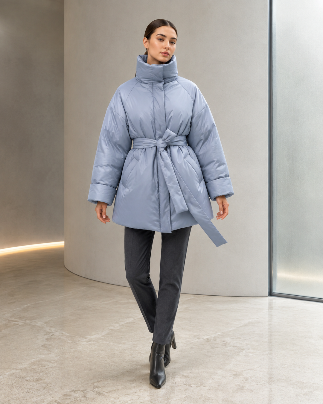 Kimono Puffer Jacket