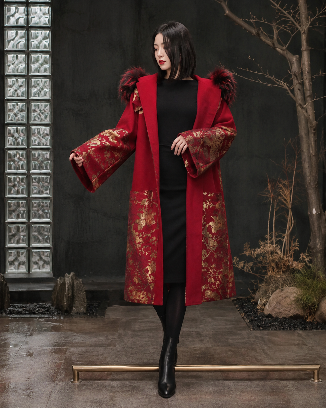 Japanese Embroidery Parka