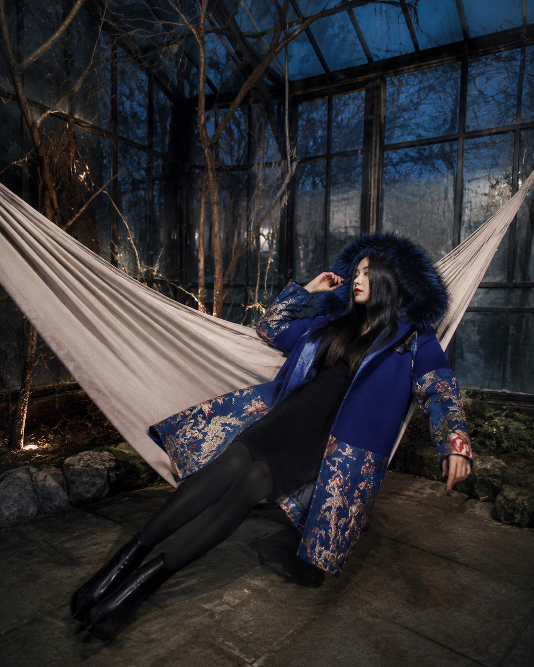 Japanese Embroidery Parka