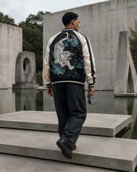 White Tiger Sukajan Jacket