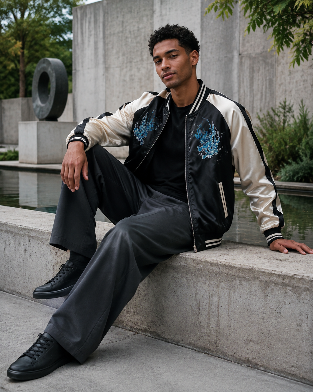 White Tiger Sukajan Jacket