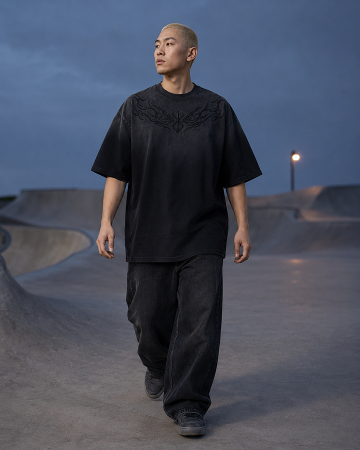 Skull Knight Wash Tee (Berserk)