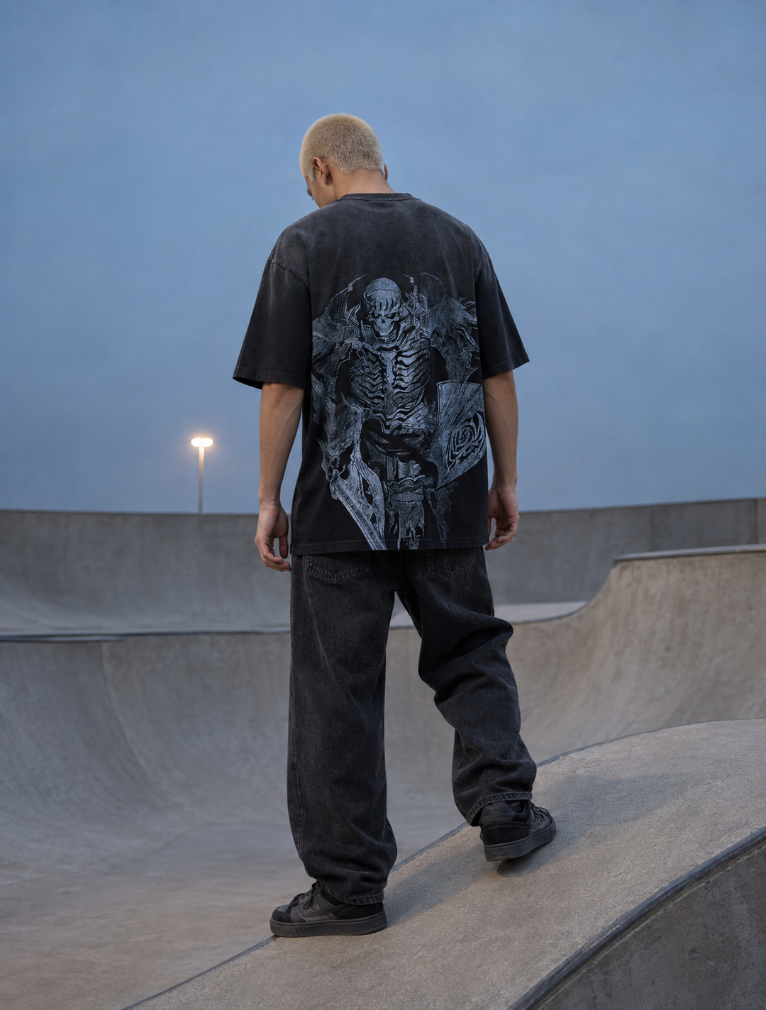 Skull Knight Wash Tee (Berserk)