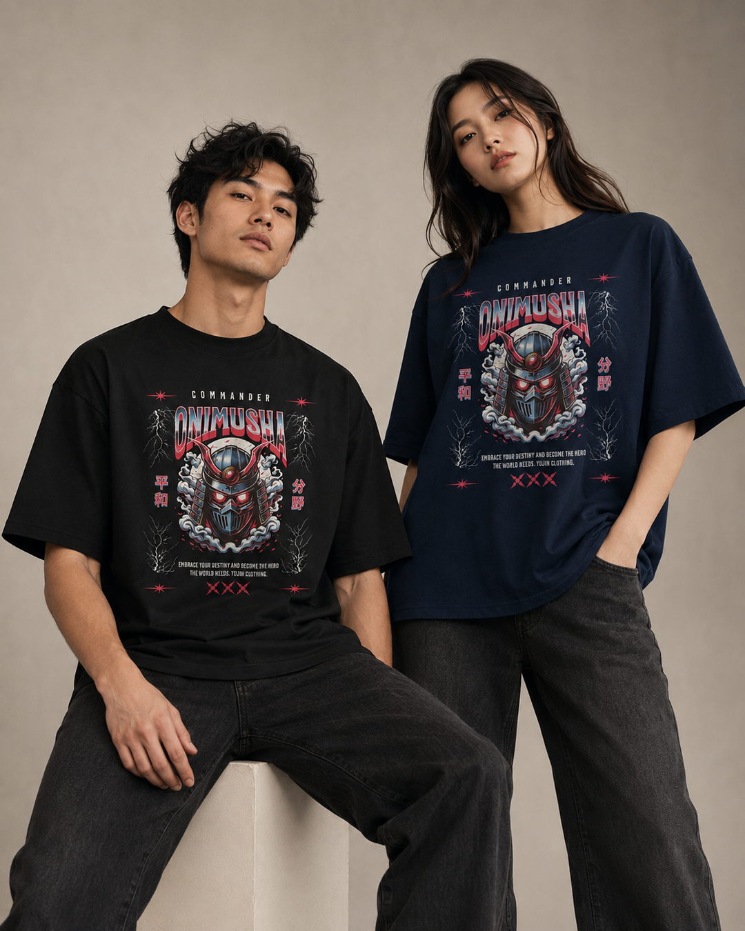Onimusha Samurai Oversized T-Shirt