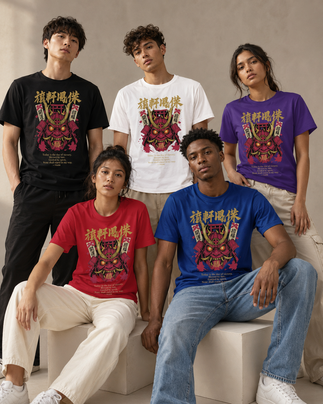 Victory Mask Streetwear T-Shirt