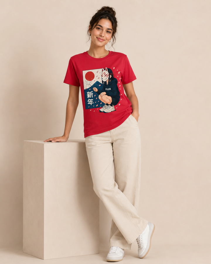 Kitsune Spark Sakura T-Shirt