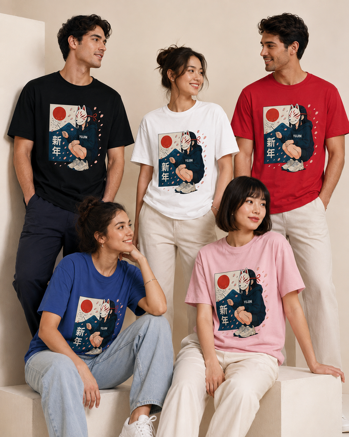 Kitsune Spark Sakura T-Shirt