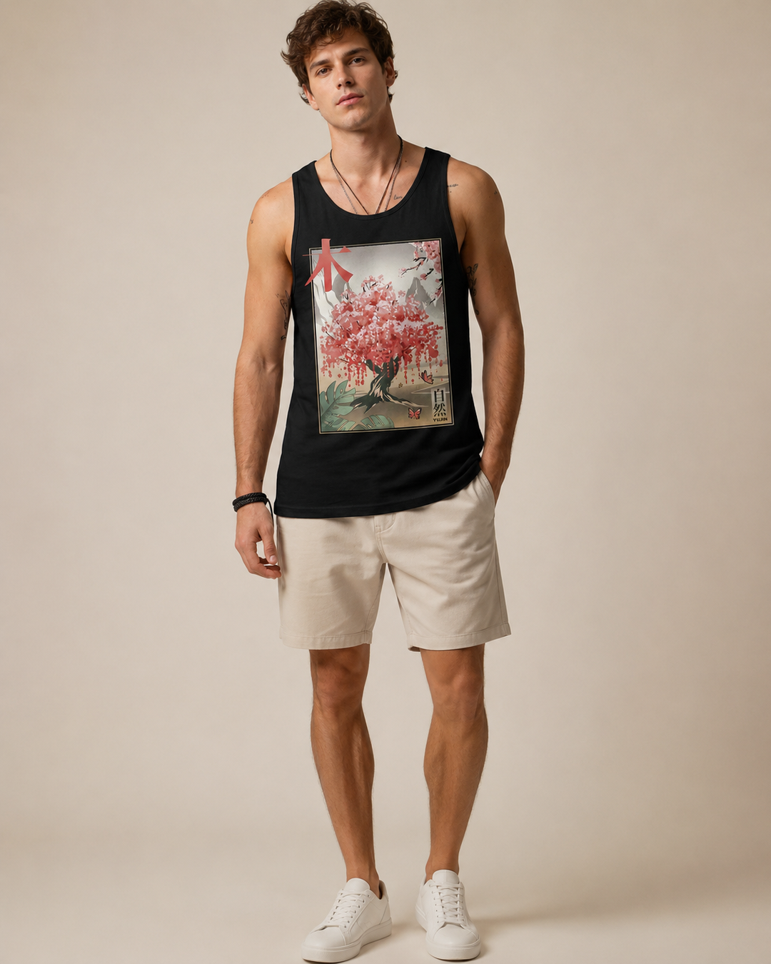 Japanese Tree Tank Top