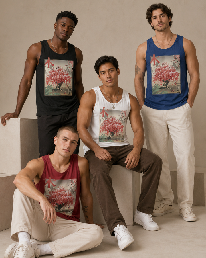 Japanese Tree Tank Top
