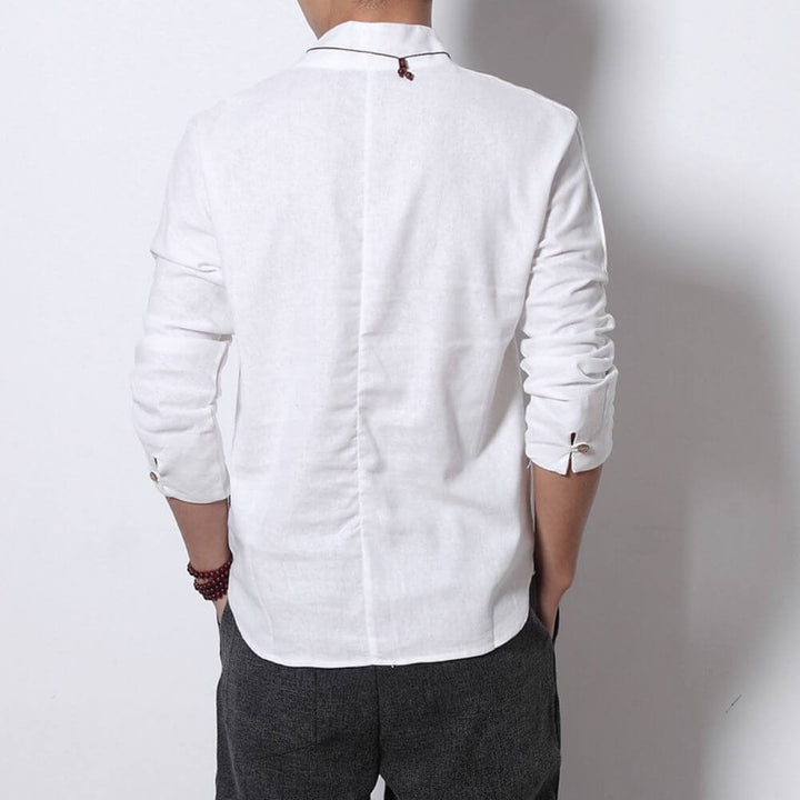 Miyabi - Long-sleeve linen shirt