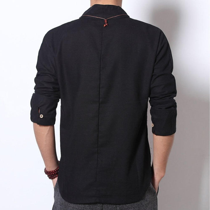 Miyabi - Long-sleeve linen shirt