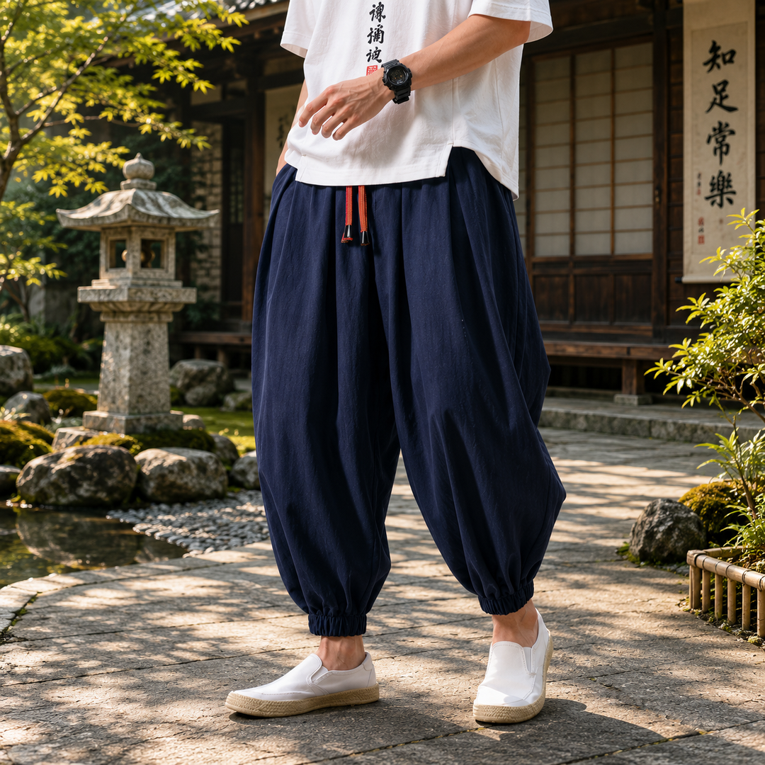 Riku - Harem Loose Pants