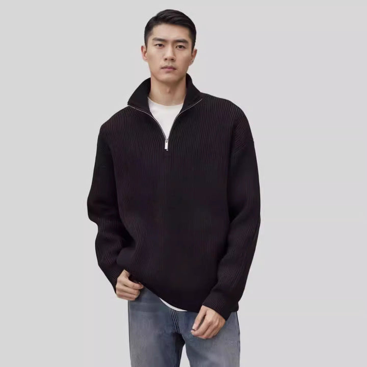 Ren - Thick half-zip sweatshirt