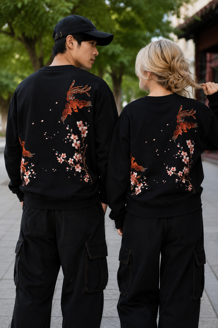 Phoenix Embroidered Sweatshirt