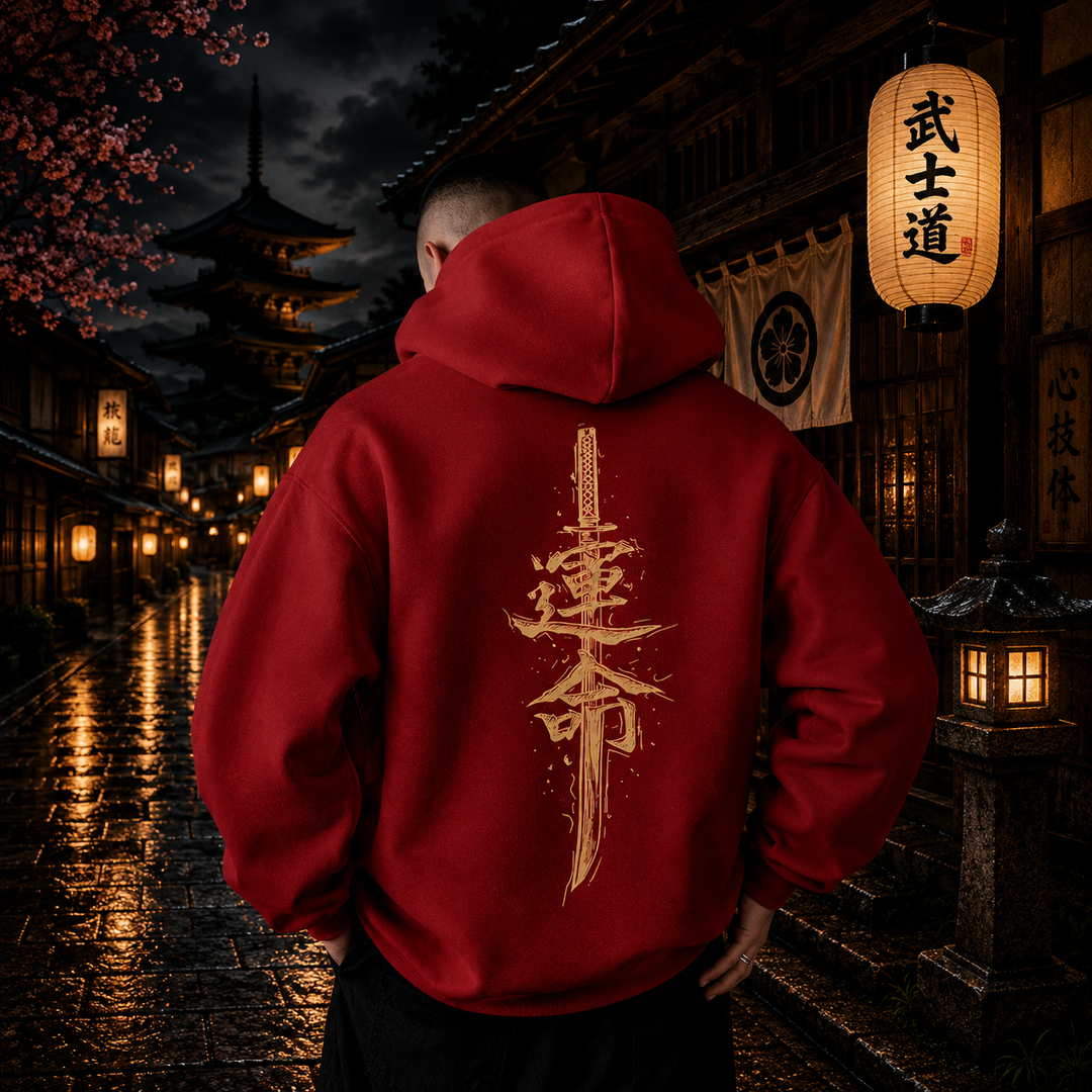 Fatekyo | Mens Anime Print Hoodie