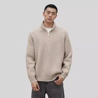 Ren - Sudadera gruesa de medio cierre