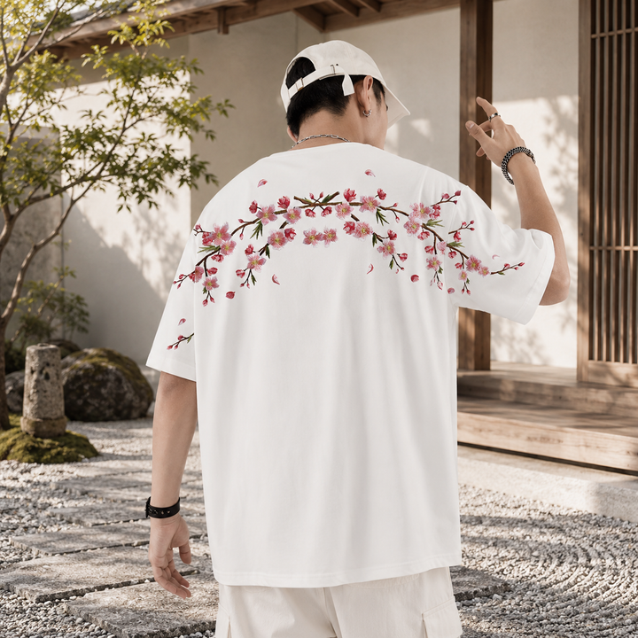 Shizu - Embroidered Oversize T-shirt