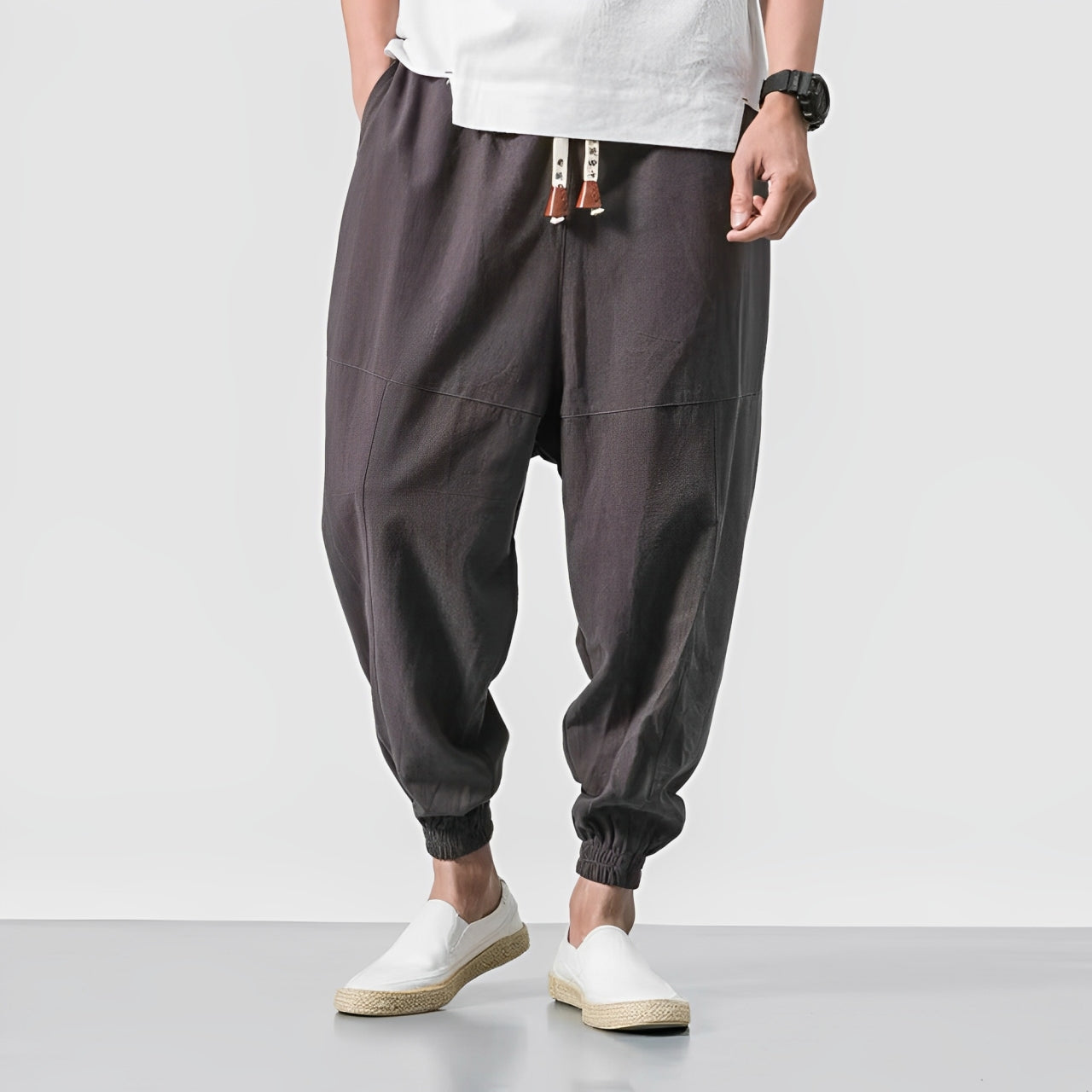 Arashi - Comfortable cotton harem pants – Yūkiwear
