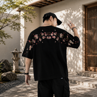 Shizu - Oversized T-shirt med broderi